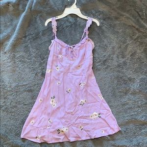 Purple floral sundress size medium
